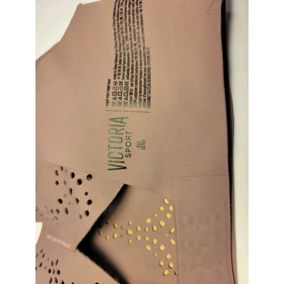 Victoria's Secret Victoria Sport Angel Max Bra Tan Cutout Floral Women Size 32C - Picture 15 of 16